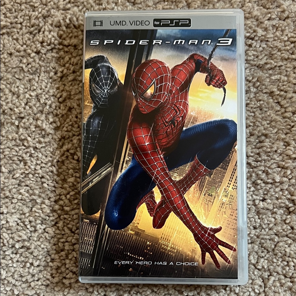 Spider-Man 3 UMD Video for PSP